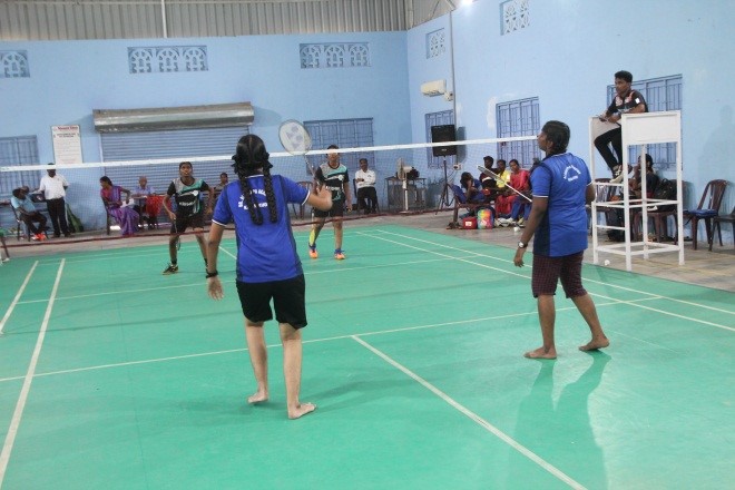 Indoor Badminton Court